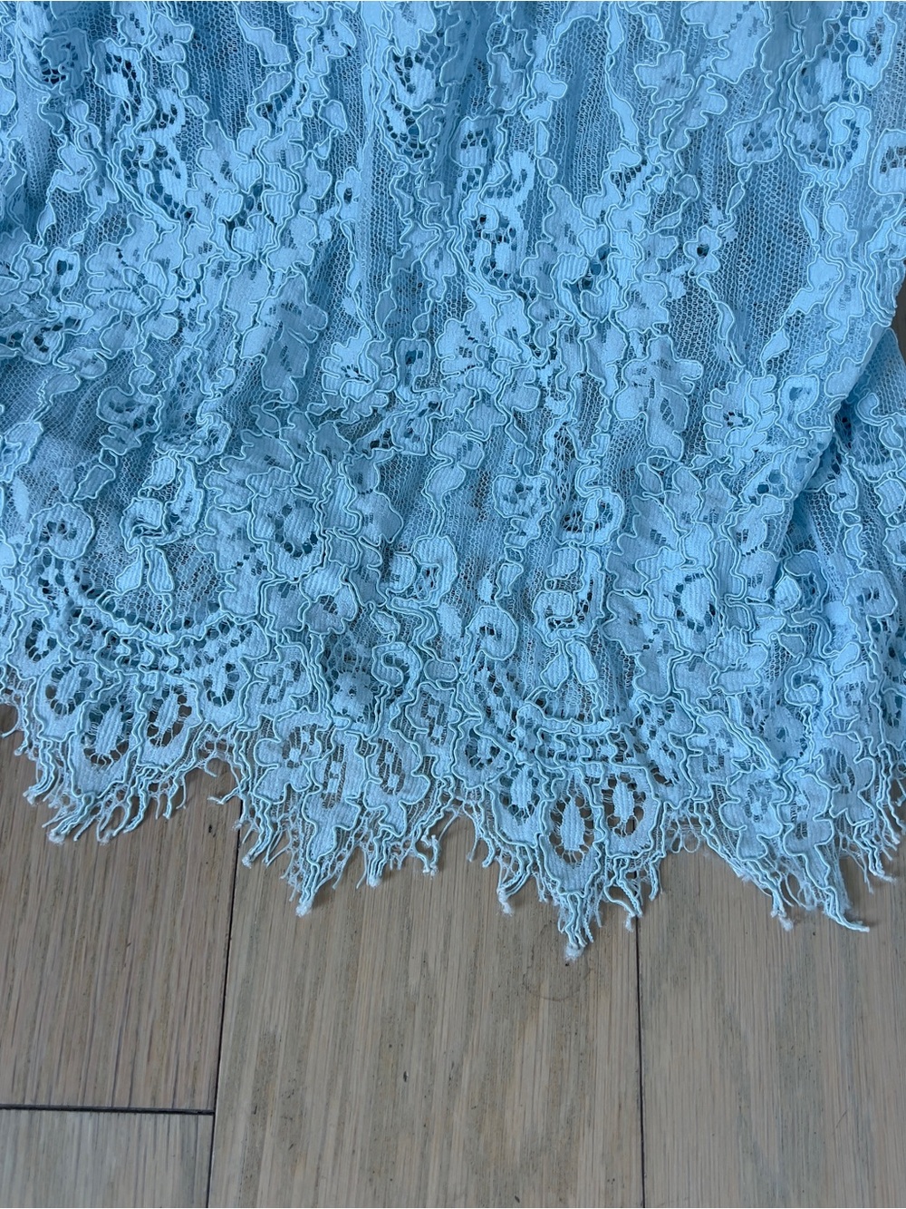 Bronx and Banco Bronx & Banco Electra Lace Gown Maxi Dress Blue - Picture 11 of 14